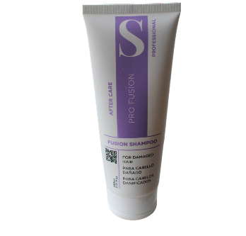Shampoing Fusion Pro Fusion 230 ml de S Professional - Réparation et hydratation des cheveux abîmés