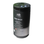 Masque capillaire réparateur HR Hair Care by Hair Réunion dans un pot noir élégant, enrichi en biotine, collagène, caviar noir, charbon actif et huile d’argan, soin professionnel qui renforce, nourrit et redonne du volume aux cheveux abîmés ou fins.