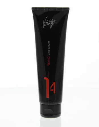 Crème lissante Vitality’s WeHOh Control Black Liss Cream 150ml pour cheveux indisciplinés