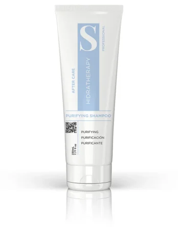 Shampoing purifiant Hydratherapy à l'eau ozonisée pour nettoyer, hydrater et revitaliser les cheveux secs ou abîmés.